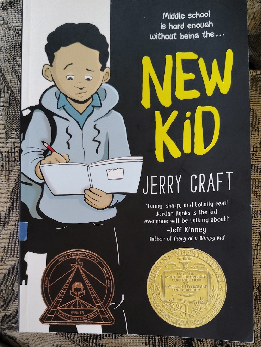 New Kid Graphic Novel by Jerry Craft